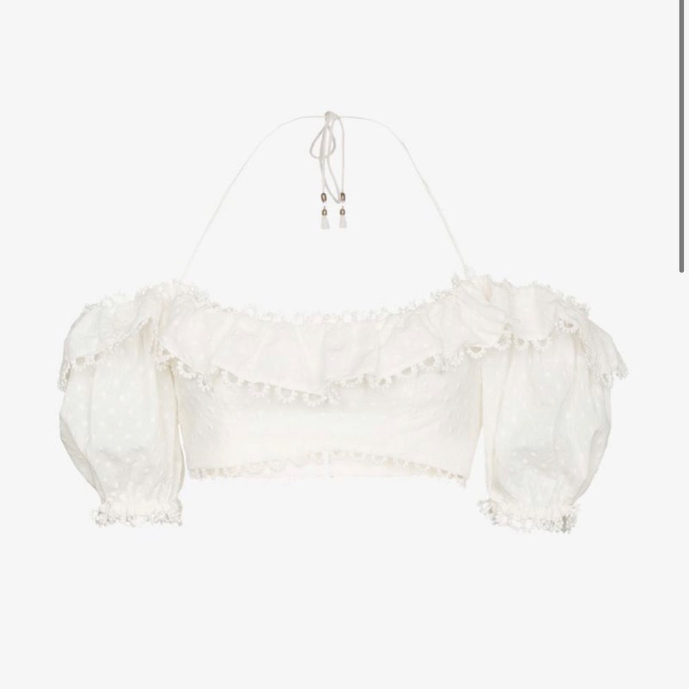 Zimmermanm Melody Crop Top